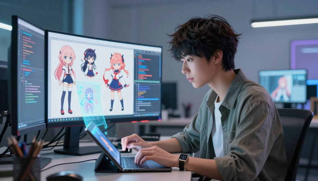 AI DeepNude anime