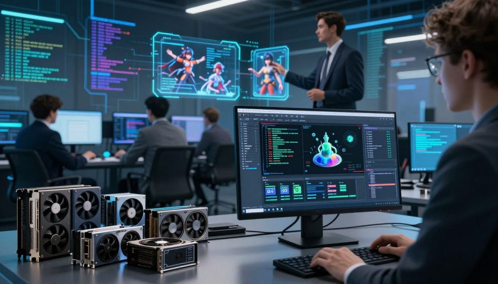 Hardware and software considerations for AI generation
